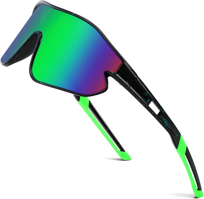 FEISEDY Unisex Youth Sunglasses, Teens Baseball Tennis Sunglasses, UV400 Sports Boys Girls Cycling Shades B4064 - Image 1